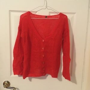 Red Cardigan